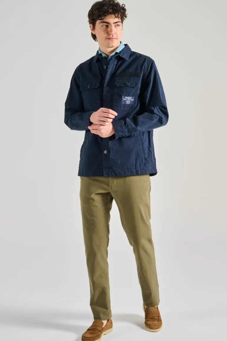 Giubbotto bidlam tessuto blu