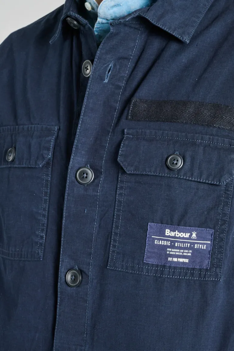 Giubbotto bidlam tessuto blu