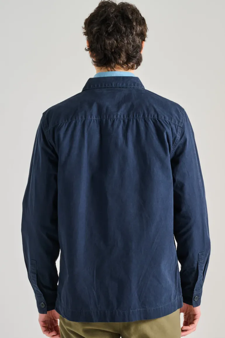 Giubbotto bidlam tessuto blu