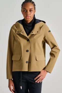 Giubbotto montecristo tessuto beige