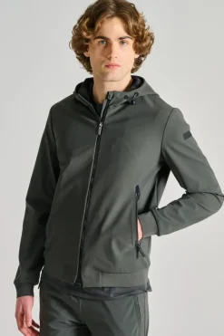 Giubbotto surflex tessuto verde