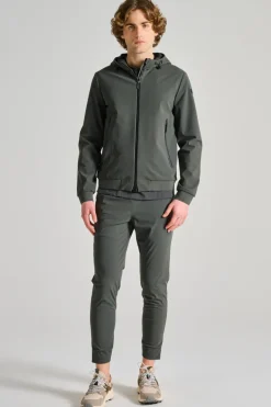 Giubbotto surflex tessuto verde