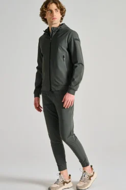 Giubbotto surflex tessuto verde