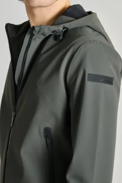 Giubbotto surflex tessuto verde