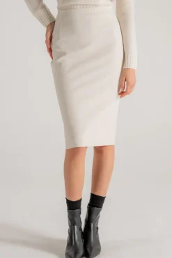 Gonna bianco donna