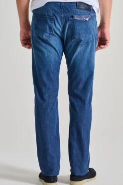 Jeans bard cotone blu