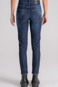 Jeans daila cotone blu