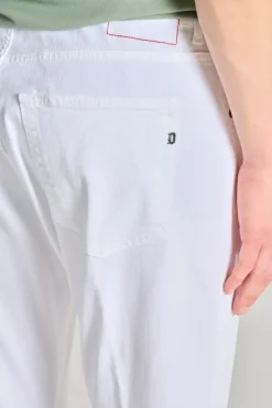 Jeans dian cotone bianco