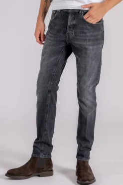 Jeans dian cotone/elastam nero