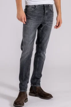 Jeans dian cotone/elastam nero