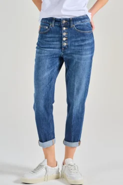 Jeans koons gioiello blu