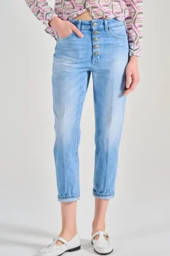 Jeans koons gioiello blu