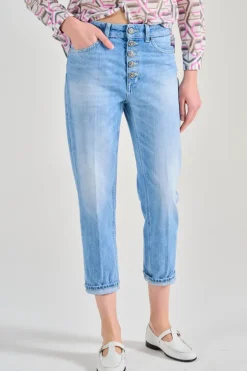 Jeans koons gioiello blu