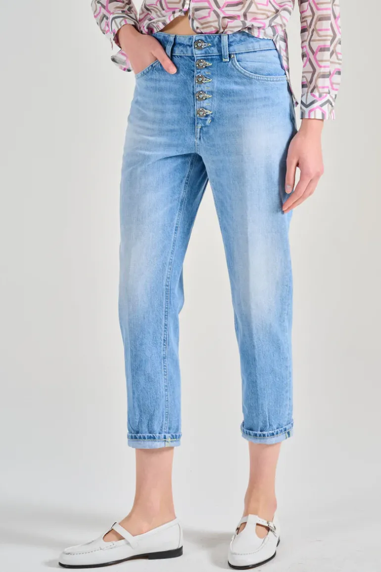 Jeans koons gioiello blu