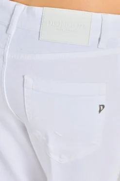 Jeans koons gioiello cotone bianco