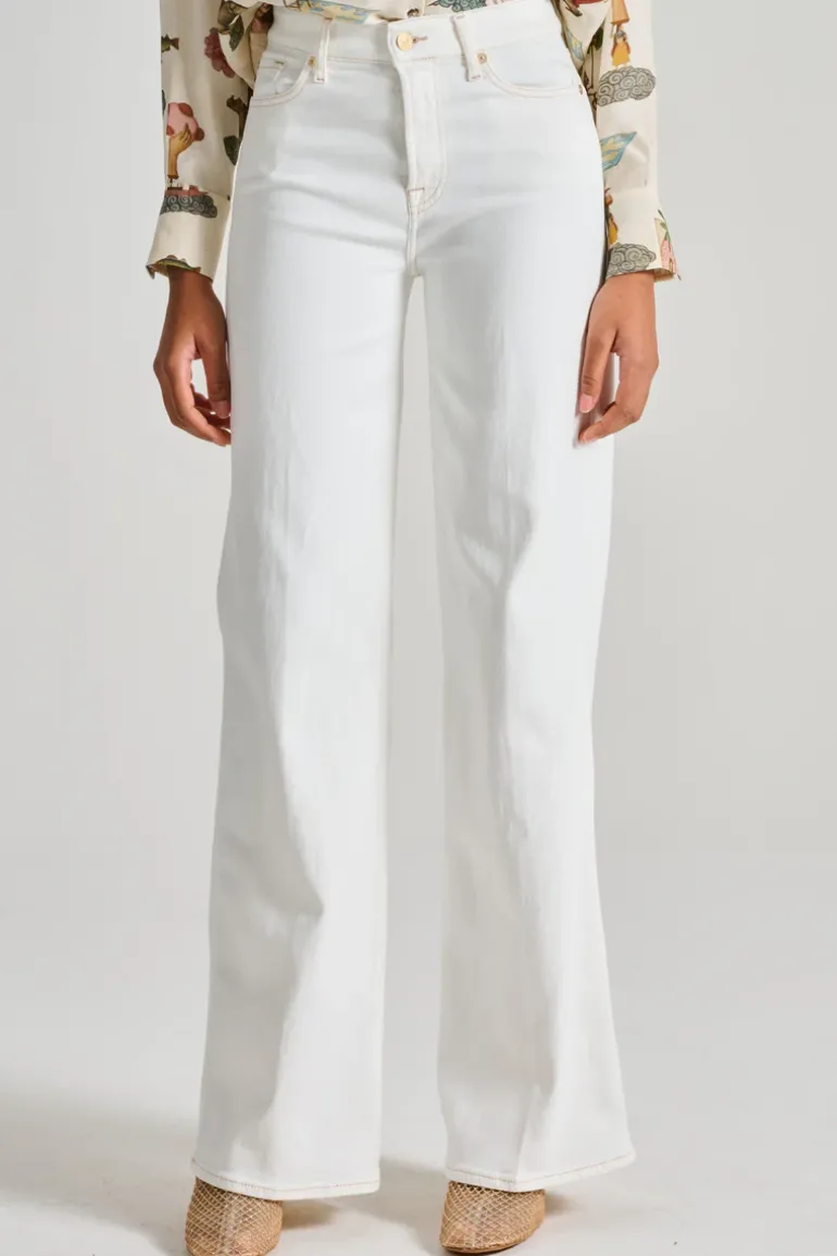 Jeans lotta sugar cotone bianco