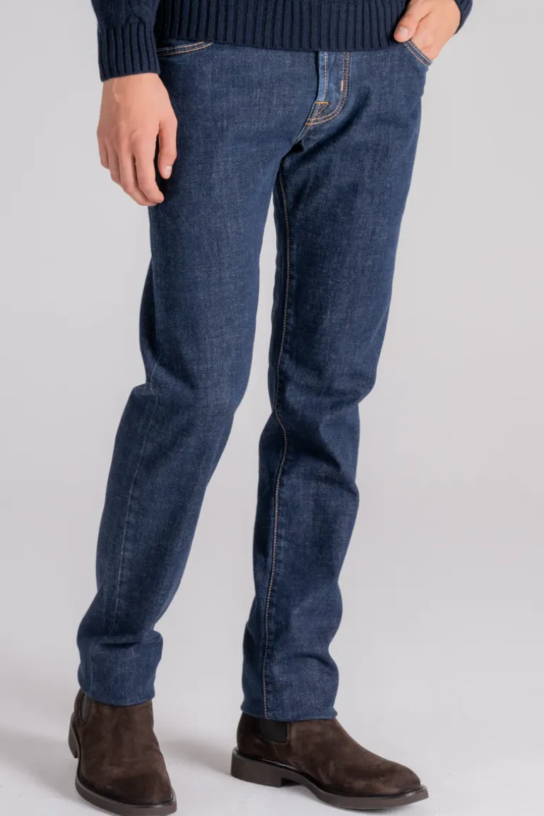 Jeans nick cotone blu