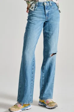 Jeans tess trouser arizona denim blu