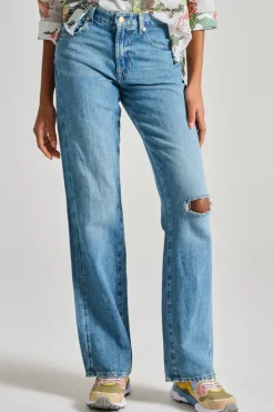 Jeans tess trouser arizona denim blu