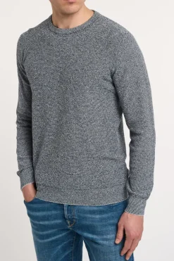 Maglia blu 65% co 35% pa