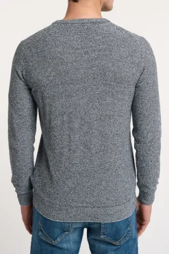 Maglia blu 65% co 35% pa