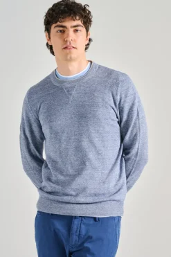 Maglia david ml irlanda bicolor blu