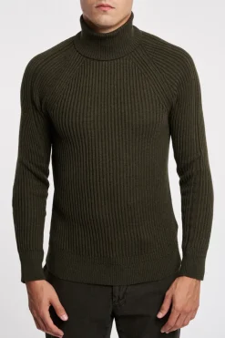 Maglia dolcevita multicolor