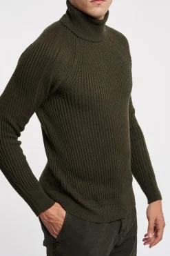 Maglia dolcevita multicolor