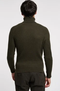 Maglia dolcevita multicolor