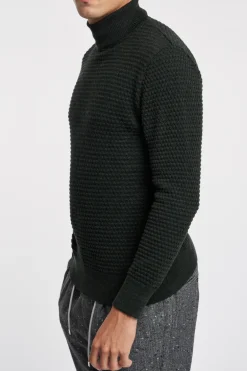 Maglia dolcevita verde