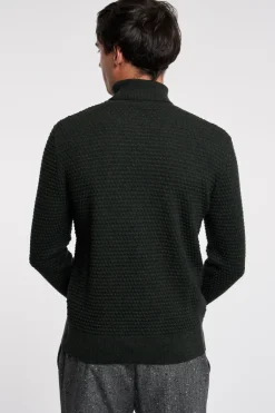 Maglia dolcevita verde