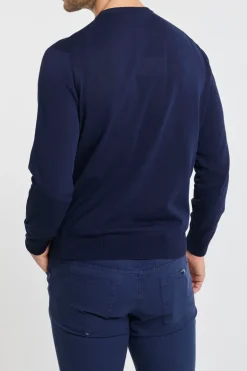 Maglia girocollo 100% co multicolor