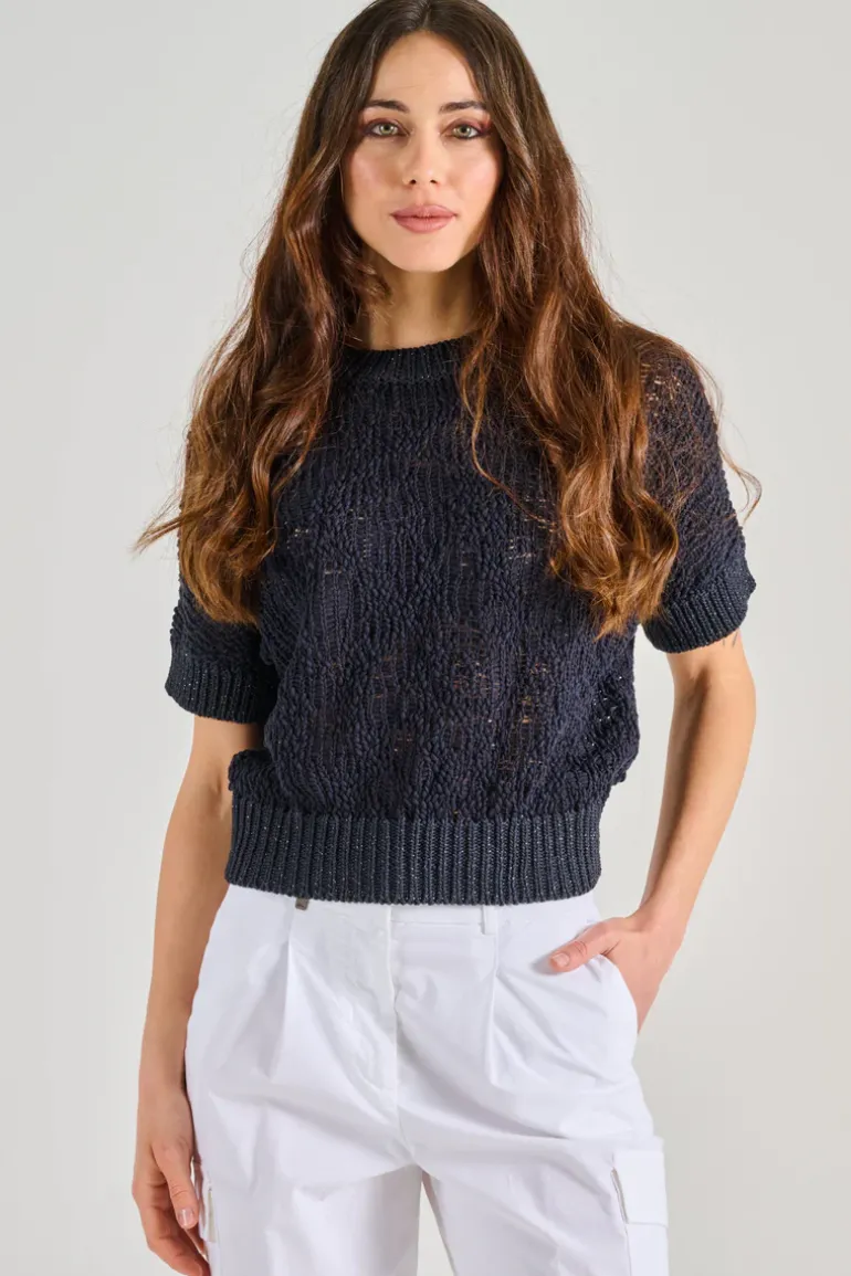 Maglia malfite cotone blu