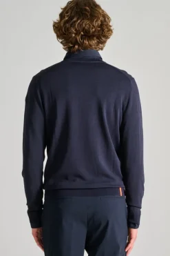 Maglia maxell roud knit blu