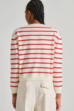 Maglia rita cotone bianco