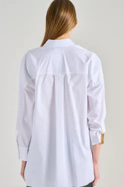 Max mara camicia 100% cotone bianco