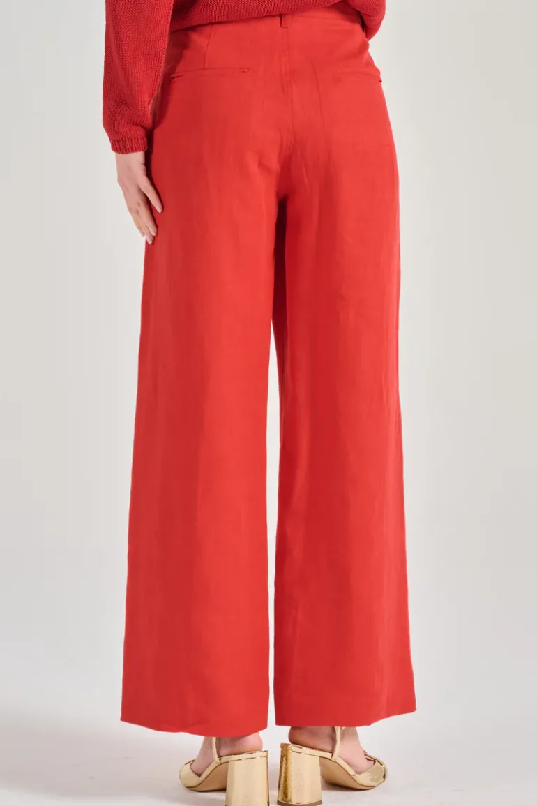 Max mara camicia tessuto rosso