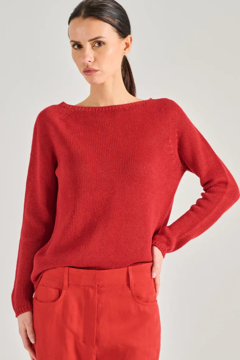 Max mara maglia tessuto rosso