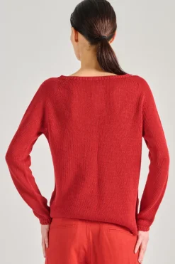 Max mara maglia tessuto rosso