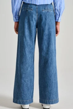 Max mara pantaloni denim blu