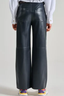 Max mara pantaloni jersey blu