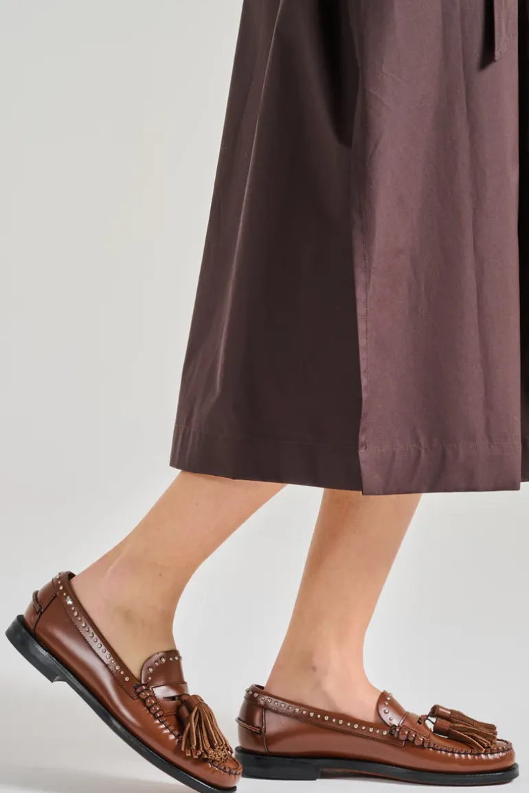 Max mara weekend mocassini pelle marrone