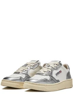 Medalist low wom leat leat argento donna