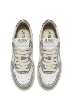 Medalist low wom leat leat argento donna