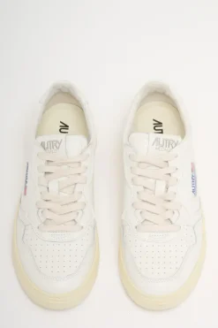 Medalist low wom leat leat bianco donna