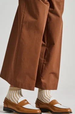 Mocassini penny pelle marrone