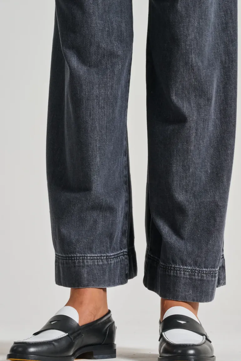 Mocassini penny pelle nero