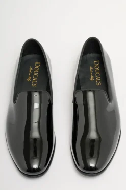 Mocassino skin nero uomo