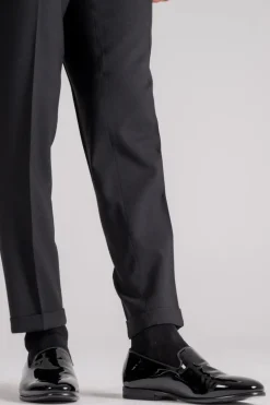 Mocassino skin nero uomo