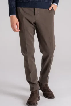 Pantalone 98% co 2% ea marrone